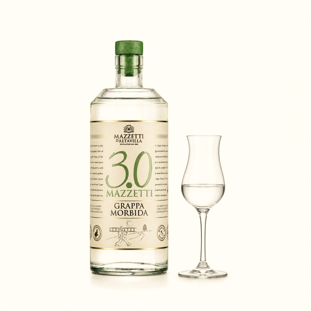 Grappa bianca morbida.
