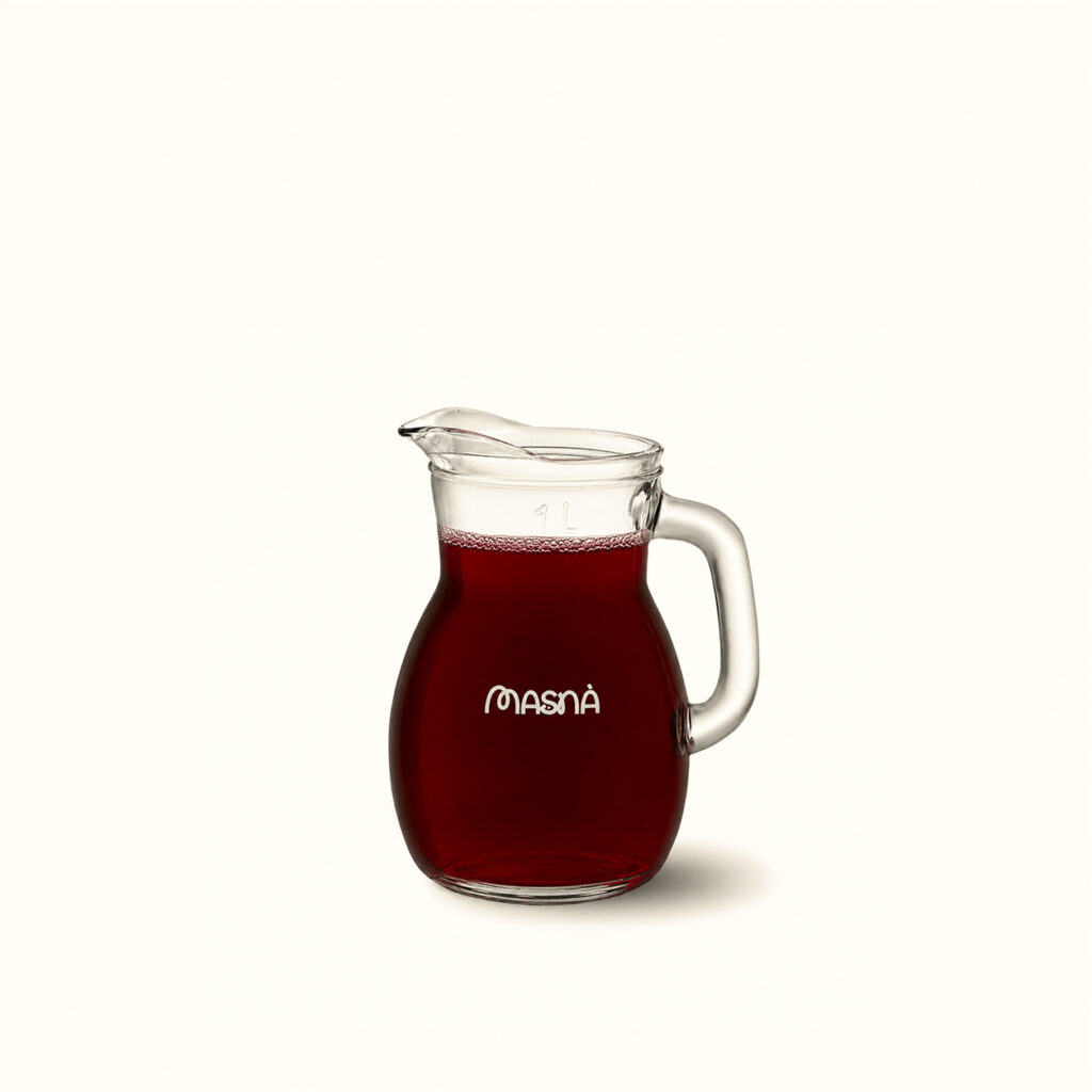 Quartino di vino rosso